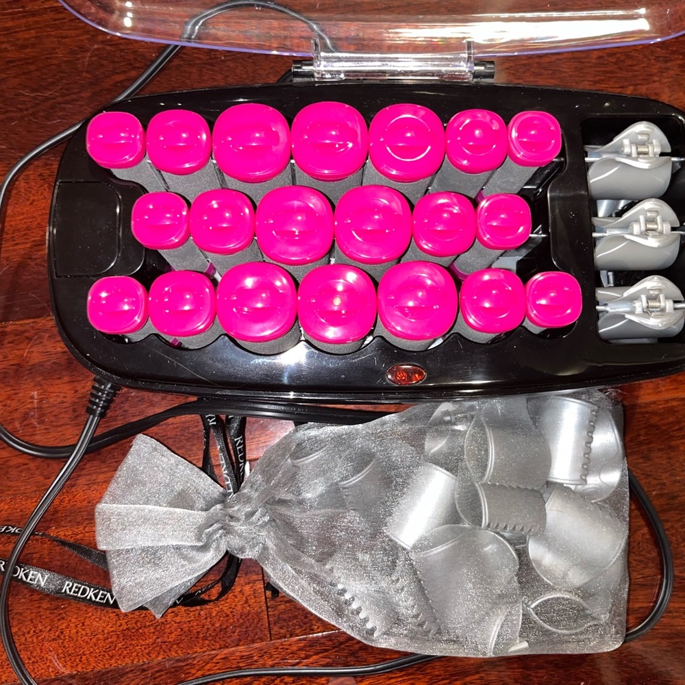 Conair Pink Hot Rollers Set